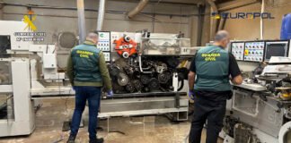 La Guardia Civil interviene más de 3 millones y medio de cajetillas de tabaco de contrabando