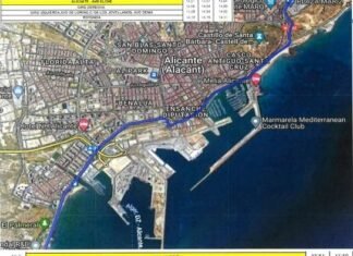 Alicante acoge «La Volta» el miércoles 1 de febrero con el cierre del frente litoral de la ciudad