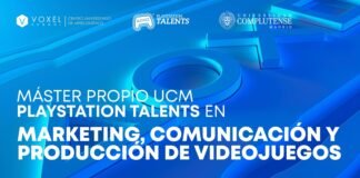 Abierto el periodo de matriculación en el Master Propio UCM PlayStation Talents en Marketing, Comunicación y Producción de Videojuegos de Voxel School