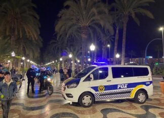 Doscientos policías locales y voluntarios de Protección Civil velarán por la seguridad de los Carnavales en Alicante