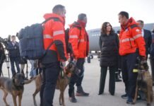 Díaz Ayuso agradece a los efectivos del ERICAM la labor humanitaria llevada a cabo en el terremoto de Turquía