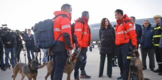 Díaz Ayuso agradece a los efectivos del ERICAM la labor humanitaria llevada a cabo en el terremoto de Turquía