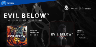 El videojuego de terror indie Evil Below llega hoy a PlayStation®4 y PC