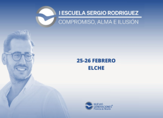 El PP explota la imagen de un concejal fallecido hace menos de seis meses para vender su campus en Alicante