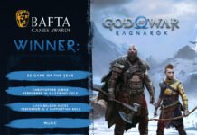 God of War Ragnarök arrasa en los premios BAFTA