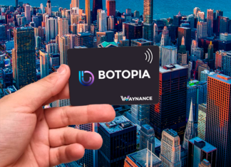 Botopia lanza su tarjeta «Cold Wallet Card» de pagos con criptomonedas respaldada con tecnología blockchain desarrollada por Waynance