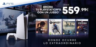 Ahora PS5 más un juego a elegir desde 559,99 € hasta el 14 de mayo