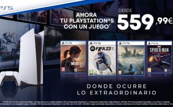 Ahora PS5 más un juego a elegir desde 559,99 € hasta el 14 de mayo