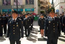 La Generalitat Valenciana condecora a 145 agentes de las policías locales de Alicante por «su destacada labor en defensa de la seguridad pública»