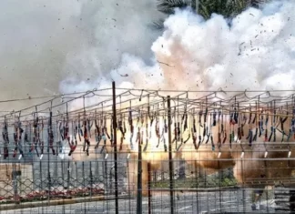 Hermanos Ferrández se alza con el premio a la mejor mascletá de las Hogueras de San Juan de Alicante 2023