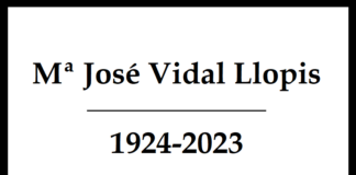 En memoria de M.ª José Vidal Llopis