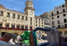 Arranca la «plantá de les Fogueres 2023» este sábado en todos los barrios de Alicante