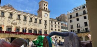 Arranca la «plantá de les Fogueres 2023» este sábado en todos los barrios de Alicante