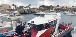 Los bomberos de Alicante refuerzan la vigilancia y seguridad en la Isla de Tabarca