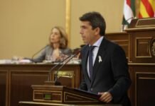 Carlos Mazón aboga por la libertad, la unidad, el respeto a la ley y a las instituciones frente al “ataque inaudito” al Estado de las Autonomías y a la pluralidad territorial