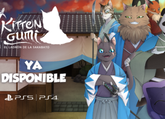Kittengumi: el ladrón de la Sakabato llega está disponible en PlayStation