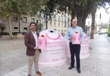 «Recicla vidrio por ellas» es la campaña de lucha contra el cáncer de mama en Alicante