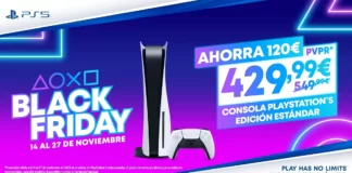 PlayStation España celebra el Black Friday 2023 con un descuento de 120€ en PlayStation 5 y grandes ofertas en DualSense y videojuegos