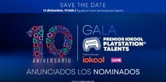 Hoy a las 19h no te pierdas la gala de la 10ª edición de los Premios iokool PlayStation Talents