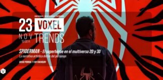 El Centro Universitario de Artes Digitales Voxel School presenta el evento Voxel Trends: Spider-Man – El superhéroe en el multiverso 2D y 3DS. La narrativa artística detrás del personaje