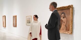 Díaz Ayuso asiste a la inauguración de la exposición «Picasso 1906. La gran transformación», presidida por Sus Majestades los Reyes