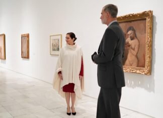 Díaz Ayuso asiste a la inauguración de la exposición «Picasso 1906. La gran transformación», presidida por Sus Majestades los Reyes
