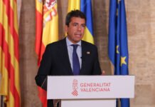 Carlos Mazón: “No vamos a consentir que Pedro Sánchez y el separatismo catalán pisoteen nuestra tierra”