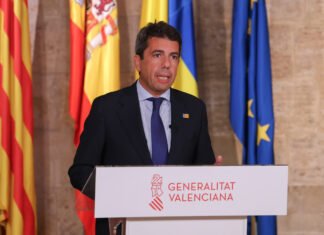 Carlos Mazón: “No vamos a consentir que Pedro Sánchez y el separatismo catalán pisoteen nuestra tierra”