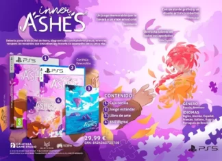 Inner Ashes anuncia su edición física para PS5 para el próximo febrero
