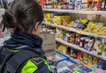 La policía local de Alicante interviene 1.500 vapers en diferentes establecimientos por incumplimiento de la normativa de salubridad para su consumo