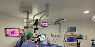 El Hospital de Alcoy realiza con éxito la primera intervención de trasplante de córnea