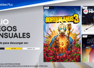 Borderlands 3, EA SPORTS™ NHL 24 y Among Us son los juegos del mes de julio para los usuarios de PlayStation®Plus