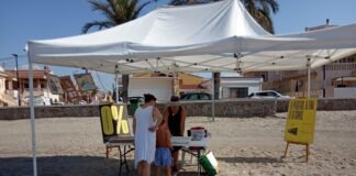 La Comunidad de Murcia programa 12 actuaciones de información y educación ambiental en playas de Cartagena, Lorca, Mazarrón y Águilas