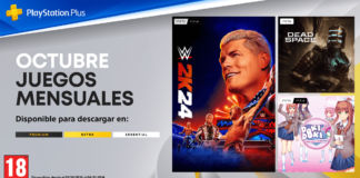 PlayStation® anuncia los juegos del mes de octubre