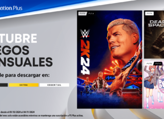 PlayStation® anuncia los juegos del mes de octubre