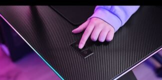 Trust presenta la mesa gaming RGB Luminus Pro