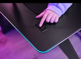 Trust presenta la mesa gaming RGB Luminus Pro