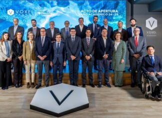 El Centro Universitario de Artes Digitales Voxel School celebra su Acto de Apertura del Curso Académico con el apoyo del Alcalde de Madrid