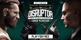 The Disruptor, con la superestrella Conor McGregor, regresa para otra pelea en HITMAN World of Assassination el 15 de noviembre