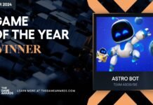 Astro Bot y Helldivers 2 arrasan en The Game Awards 2024