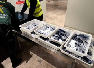 La Guardia Civil detiene en Alicante una mujer que transportaba en su poder 20.000 pastillas potenciadoras de sexo