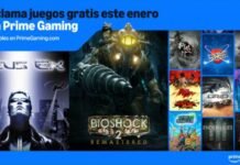Actualización de contenidos de enero de Prime Gaming