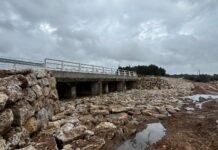 Se restablece la circulación sin restricciones en uno de los puentes de la CV-50 en Cheste derruidos por la riada del 29 de Octubre de 2024