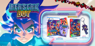 Berserk Boy llegará en formato físico para PlayStation 5 y contará con una edición coleccionista para Nintendo Switch