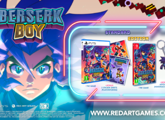 Berserk Boy llegará en formato físico para PlayStation 5 y contará con una edición coleccionista para Nintendo Switch