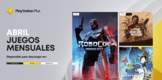 RoboCop: Rogue City, The Texas Chain Massacre y Digimon Story Cyber Sleuth – Hacker’s Memory son los nuevos juegos del mes de Abril de PlayStation®Plus