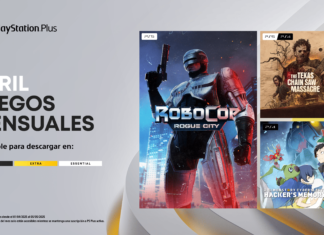 RoboCop: Rogue City, The Texas Chain Massacre y Digimon Story Cyber Sleuth – Hacker’s Memory son los nuevos juegos del mes de Abril de PlayStation®Plus