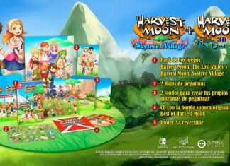 Ya disponible para reservar las ediciones físicas de Harvest Moon: Skytree Village + The Lost Valley 3D remasterizado para Nintendo Switch