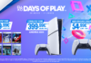 Vuelve Days of Play con nuevas ofertas, nuevo contenido y sorpresas para la comunidad de jugadores