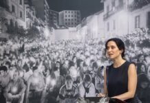 Díaz Ayuso: “Ahora que los cómplices de ETA roban la legitimación al Estado de Derecho por siete votos el espíritu de Ermua tiene que regresar”